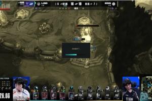 太逆天了！LGD远古龙团团灭EDG，推高地时比赛再次暂停